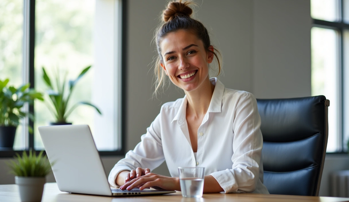 Health Coach Kupang team member smiling and ready to assist